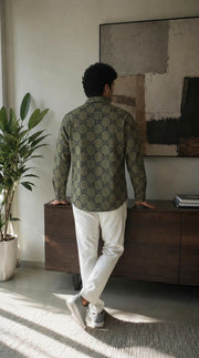 Twill Signature Button-Down Shirt